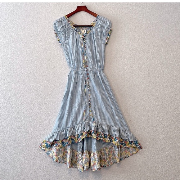 Matilda Jane Come Away With Me Stripe Floral Dress - Picture 2 of 10